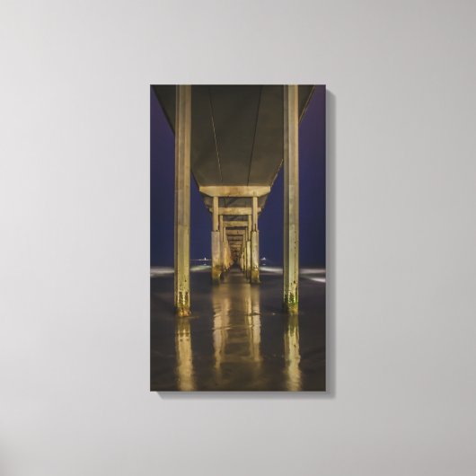 Krawatte des Knoten Leinwanddruck (Vorderseite)