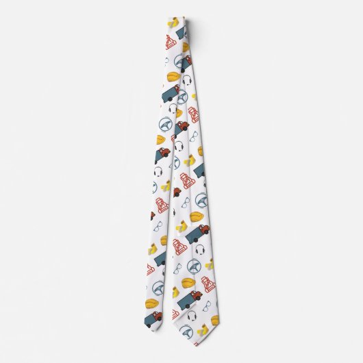 Krawatte des LKW-Vaters (Rückseite)