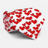Krawatte des männlichen Herzens (Gerollt)