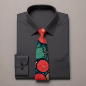 Krawatte des mehrfarbigen Kreislaufs