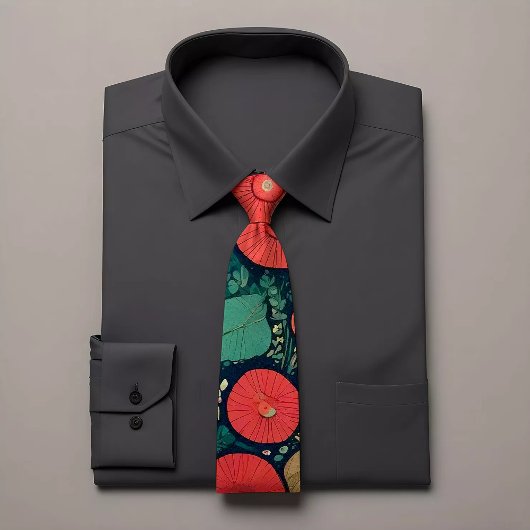 Krawatte des mehrfarbigen Kreislaufs