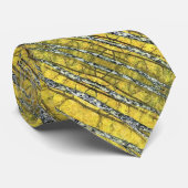 Krawatte des Menschen - Birkenbäume von Acadia (Gerollt)