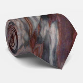 Krawatte des Natursteinmusters (Gerollt)