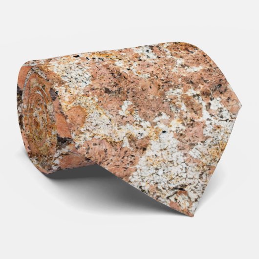 Krawatte des Natursteinmusters (Gerollt)