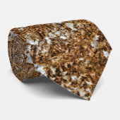 Krawatte des Natursteinmusters (Gerollt)