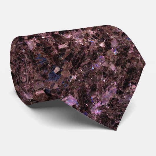 Krawatte des Natursteinmusters (Gerollt)