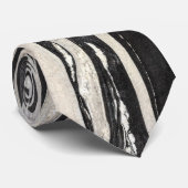 Krawatte des Natursteinmusters (Gerollt)