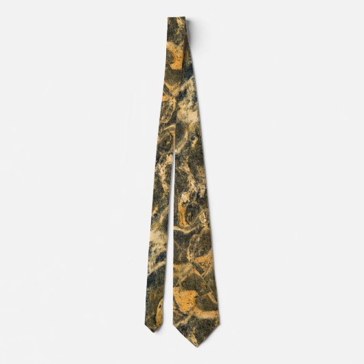 Krawatte des Natursteinmusters (Rückseite)