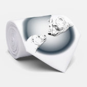 Krawatte des Polarbären w. Cub Krawatte Wildlife A (Gerollt)