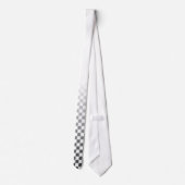 Krawatte des Prüfmusters (Rückseite)