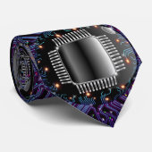 Krawatte des Schaltkreises der elektronischen Haup (Gerollt)