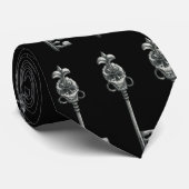 Krawatte des Skeleton Schlüssel-3 (Gerollt)