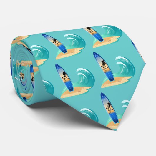 Krawatte des Surfens (Gerollt)