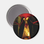 Krawatte des Teufels Magnet (Vorderseite/Rückseite)