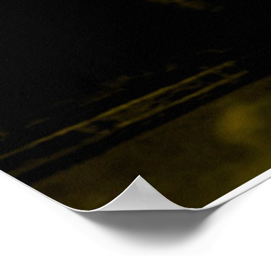 Krawatte des Teufels Poster (Ecke)