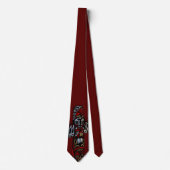 Krawatte des Totem Pole Art Krawatte Necktie (Vorderseite)