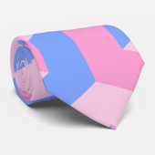 Krawatte des Trans-Pride-Blocks: Moderne Pride-Anw (Gerollt)