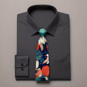 Krawatte des tropischen Paradieses