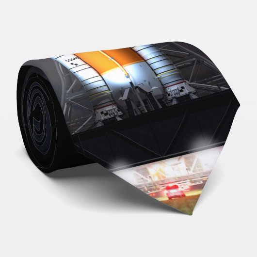 Krawatte des Weltraumstartsystems (Gerollt)