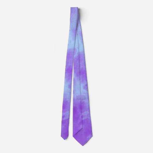 Krawatte des Wolkeneffekts von Blauem Sturm - Steh (Rückseite)