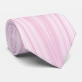 Krawatte Diamantschleife - rosa (Gerollt)
