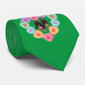 Krawatte Diamond Candy Liebe Herz mit Aktiva (Gerollt)