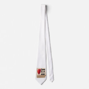 Krawatte Diamond Liebe ist ein Geschenk