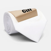 Krawatte Diamond Life ist ein Geschenk (Gerollt)
