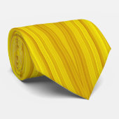 Krawatte Diamond Stretch - Gold (Gerollt)