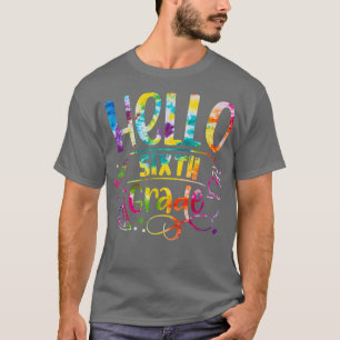Krawatte Die 6. Klasse zurück zum Schullehrer Kind T-Shirt