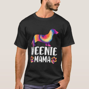 Krawatte Die Dackel Würstchen Mama T-Shirt