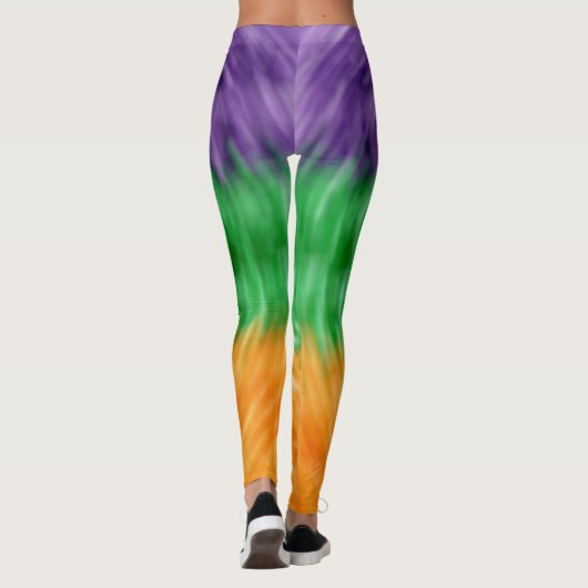 Krawatte die Karneval-Leggings Leggings (Rückseite)