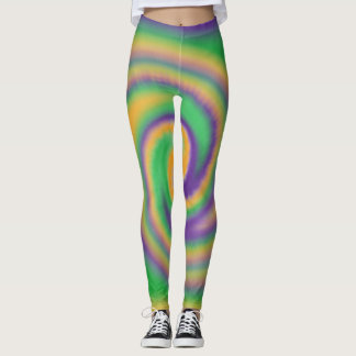 Krawatte die Karneval-Leggings Leggings