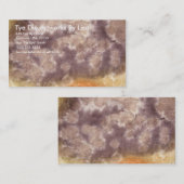 Krawatte Die Kunstwerke von Lisa Visitenkarte (Vorne/Hinten)