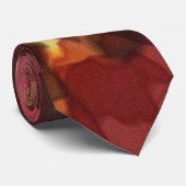 Krawatte, digitale Blume Krawatte (Gerollt)