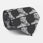 Krawatte Dogue de Bordeaux (Gerollt)