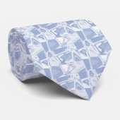 Krawatte Dogwood-Blüten - Sky (Gerollt)