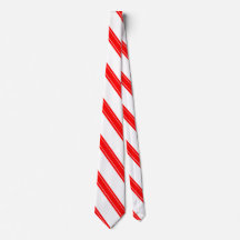 Krawatte/Dreifachstreifen Candy Cane Muster