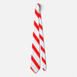 Krawatte/Dreifachstreifen Candy Cane Muster Krawatte