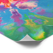 Krawatte-Dye #1-Poster Poster (Ecke)