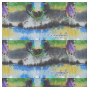 Krawatte Dye Bat Crazy Fabric Stoff