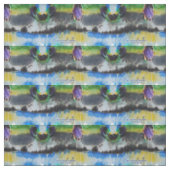 Krawatte Dye Bat Crazy Fabric Stoff (Muster)