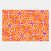 Krawatte-Dye Colofull Mandala Hippie Set von 3 Geschenkpapier Set (Vorderseite 2)