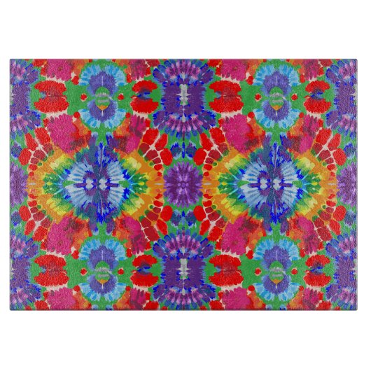 Krawatte-Dye-Cutting-Board Schneidebrett (Vorderseite)