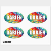 Krawatte Dye Darien, CT Aufkleber (Blatt)