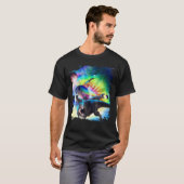 Krawatte Dye Dinosaur Space Galaxy Dinosaurier Reg T-Shirt (Vorne ganz)
