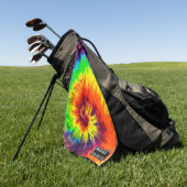 Krawatte-Dye Disk Golf Disk Handtuch (Gras)