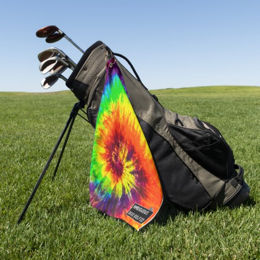 Krawatte-Dye Disk Golf Disk Handtuch (Gras)