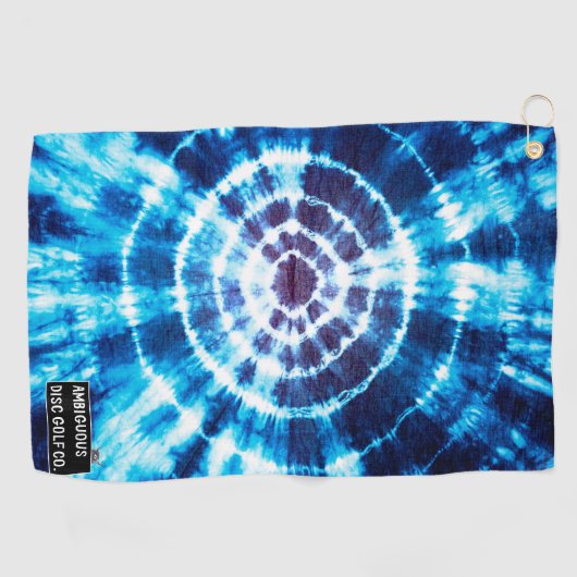 Krawatte-Dye Disk Golf Disk Handtuch (Horizontal)