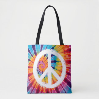 Krawatte-Dye-Friedenszeichen Tasche